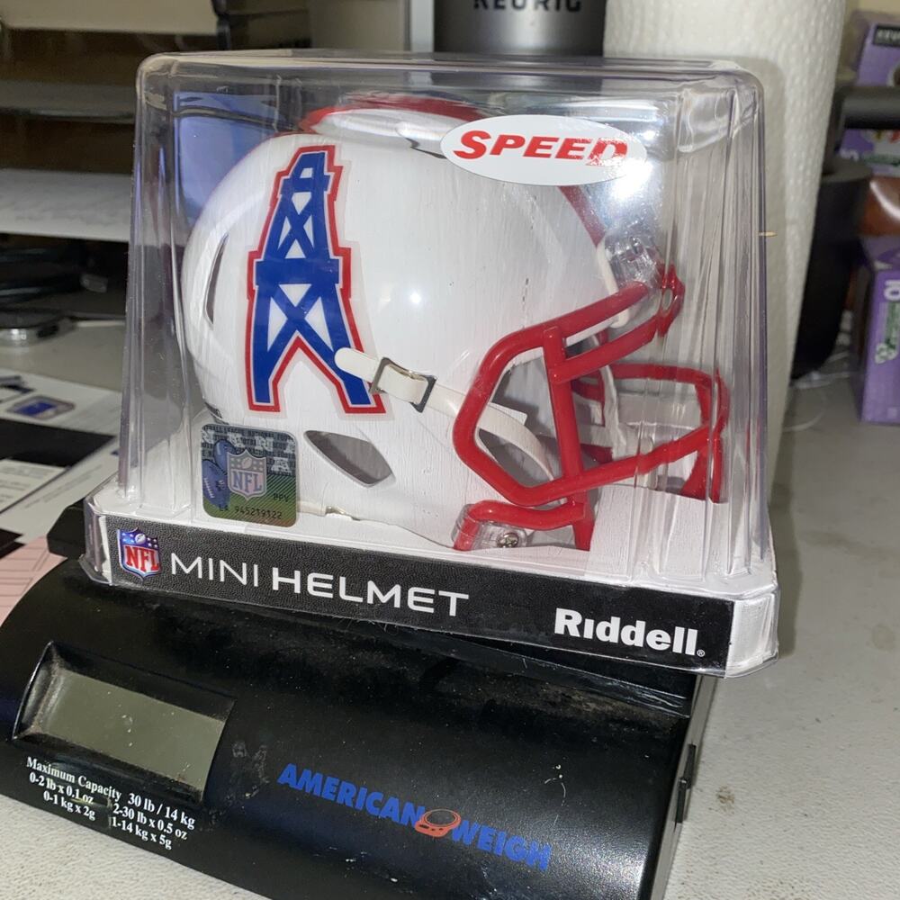 Houston Oilers (1981-1998) Authentic Riddell Speed Mini Helmet